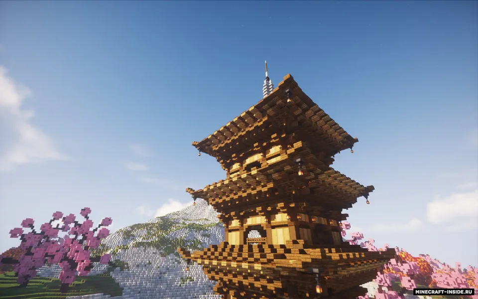 Yapon ibodatxonasi — Minecraft xarita, rasm 2