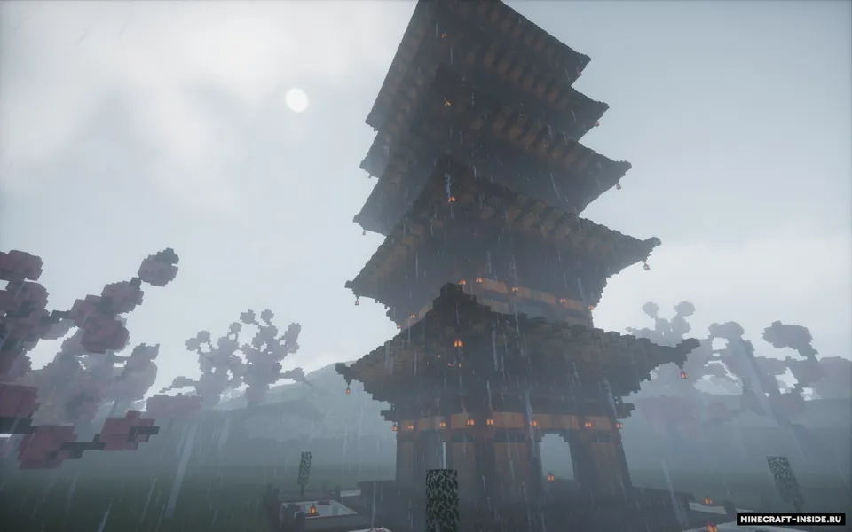 Yapon ibodatxonasi — Minecraft xarita, rasm 4