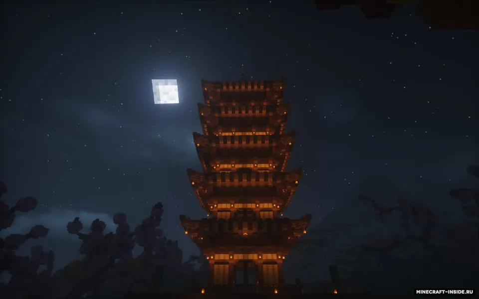 Yapon ibodatxonasi — Minecraft xarita, rasm 6