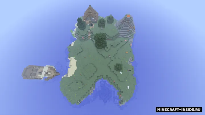Oacta omon qolish — Minecraft xarita, rasm 2
