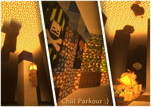 Chill Parkour — Minecraft xarita, rasm 1