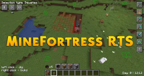 MineFortress RTS — Minecraft mod, rasm 1