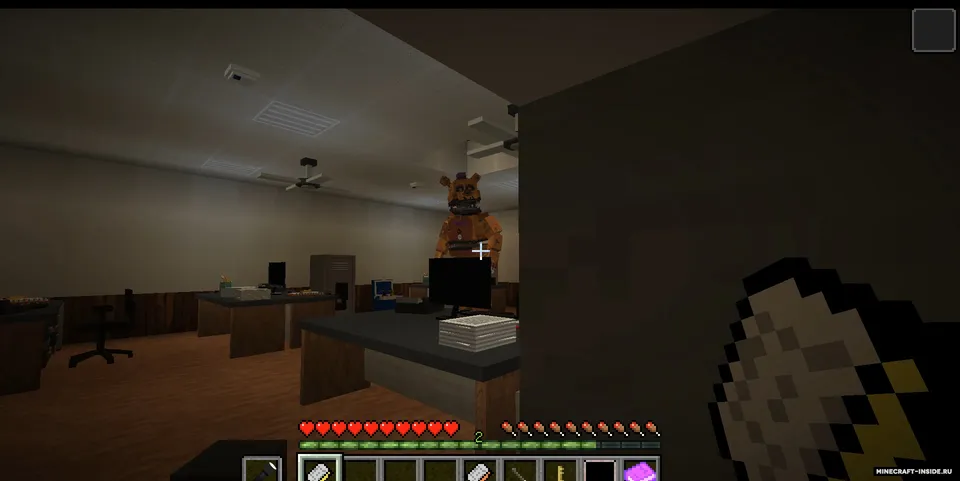 CASE: Animatronics-Horror map — Minecraft xarita, rasm 3