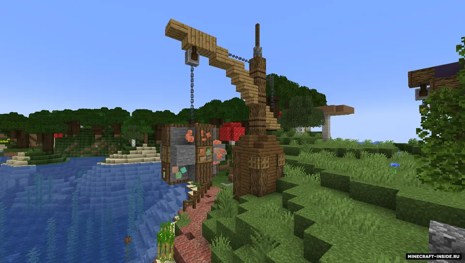 Kichik shaharcha — Minecraft xarita, rasm 3