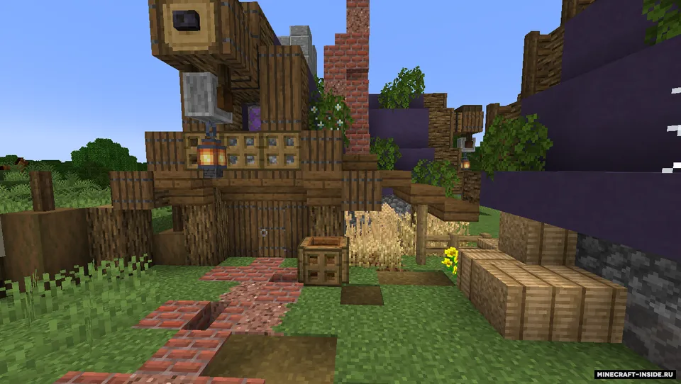 Kichik shaharcha — Minecraft xarita, rasm 4