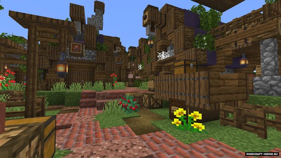 Kichik shaharcha — Minecraft xarita, rasm 6