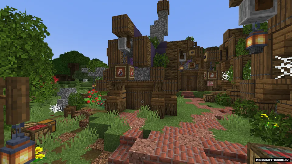 Kichik shaharcha — Minecraft xarita, rasm 7