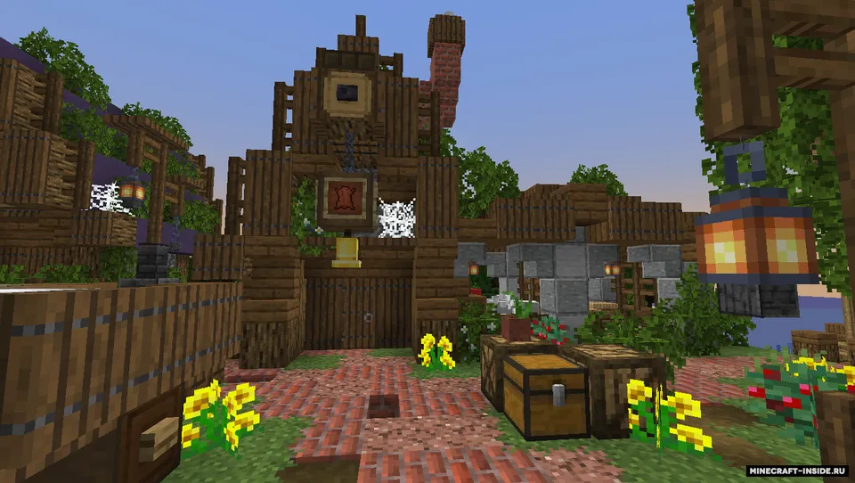 Kichik shaharcha — Minecraft xarita, rasm 8