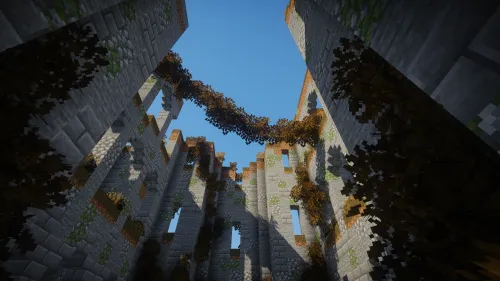 Tashlandiq qal’a — Minecraft xarita, rasm 1