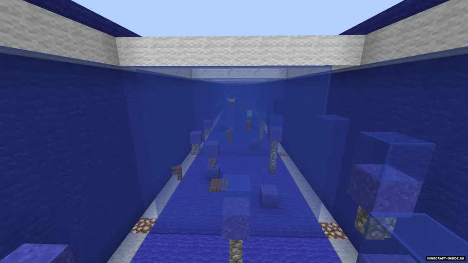 Parkur: Qorong'ulikning o'nta tusni — Minecraft xarita, rasm 2