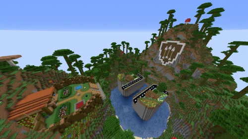 Arrow Fight — Minecraft xarita, rasm 1
