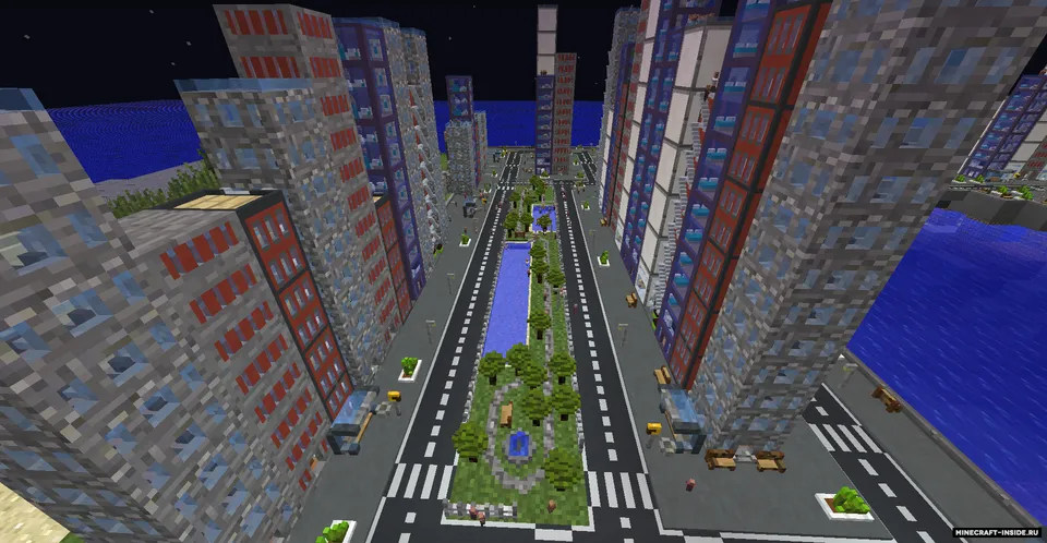 Sunrizen city — Minecraft xarita, rasm 5