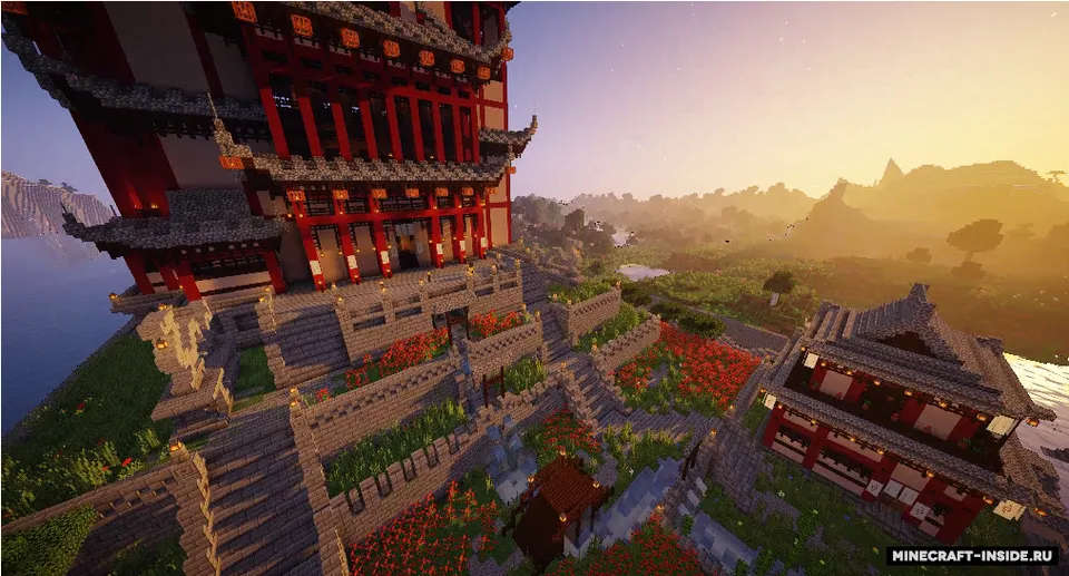 Xitoy shahri | Xitoy qal'asi — Minecraft xarita, rasm 3