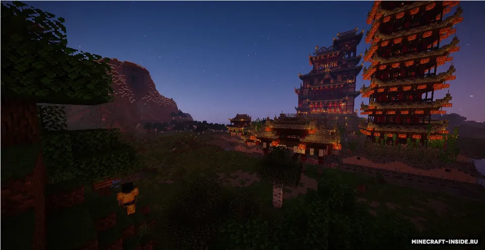 Xitoy shahri | Xitoy qal'asi — Minecraft xarita, rasm 4