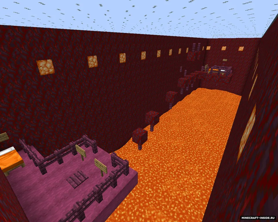 Fire Parkour by Artemay — Minecraft xarita, rasm 3