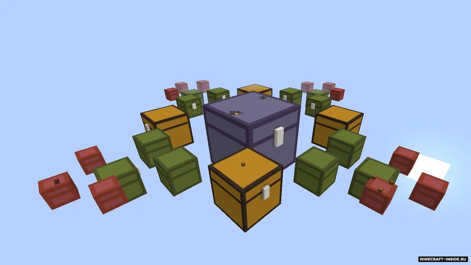 SkyWars - TheChestWorld — Minecraft xarita, rasm 2