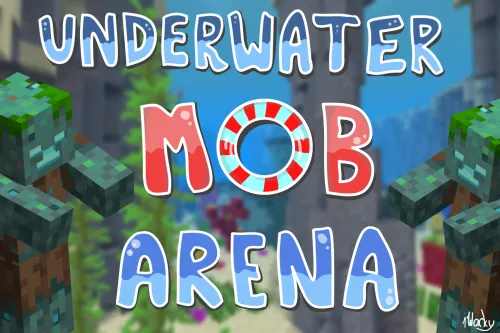 Underwater Mob Arena — Minecraft xarita, rasm 1