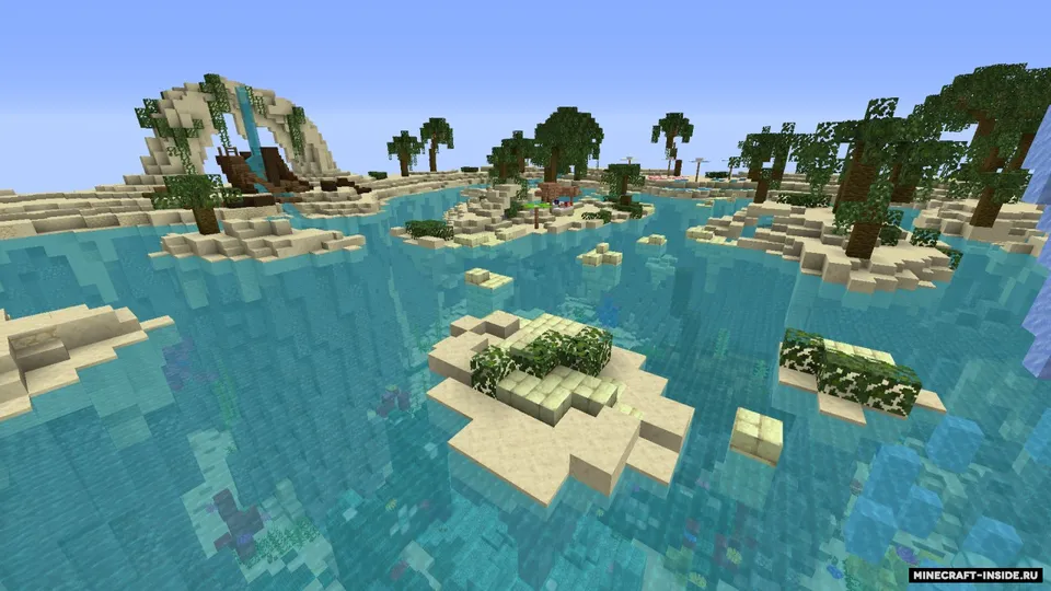 Underwater Mob Arena — Minecraft xarita, rasm 2