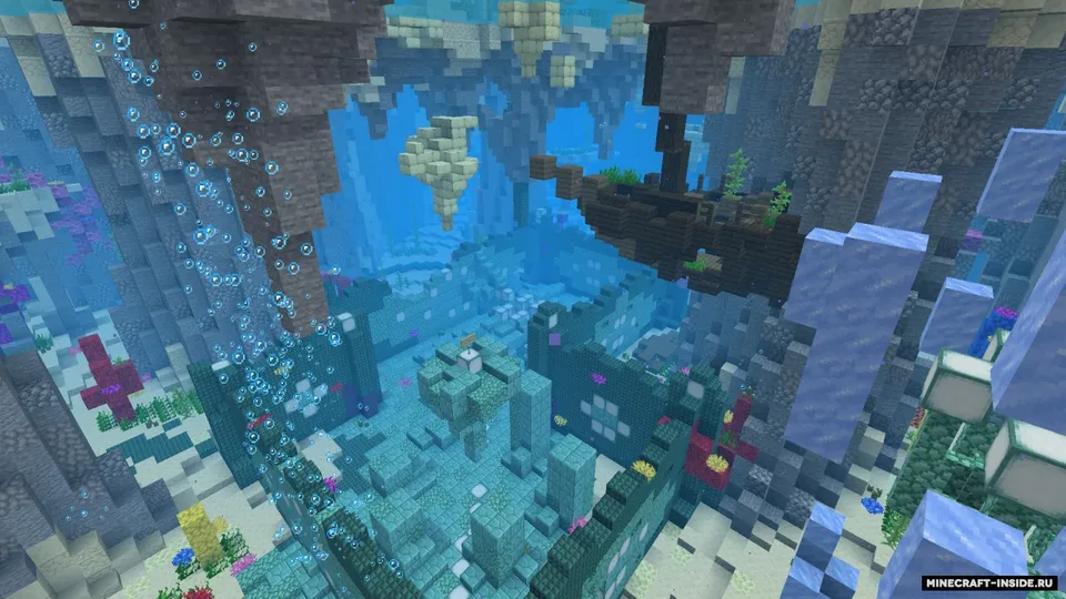 Underwater Mob Arena — Minecraft xarita, rasm 3