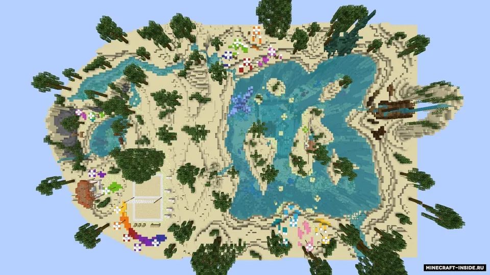 Underwater Mob Arena — Minecraft xarita, rasm 4