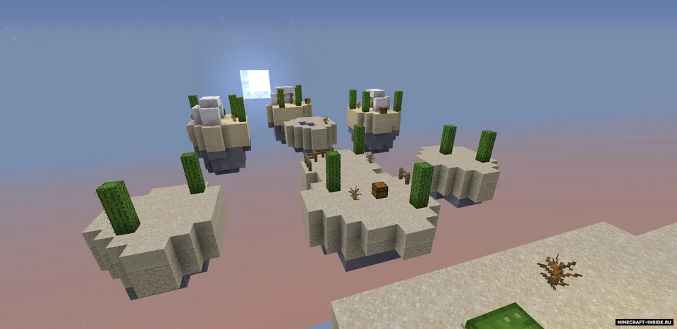 SkyWars - Sandstone — Minecraft xarita, rasm 2