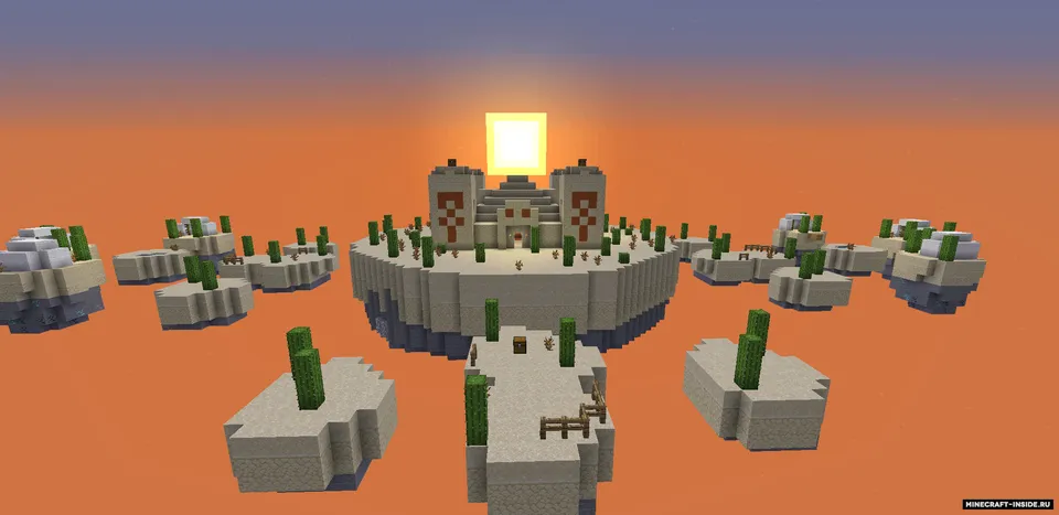 SkyWars - Sandstone — Minecraft xarita, rasm 4