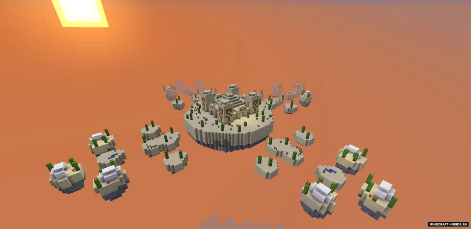 SkyWars - Sandstone — Minecraft xarita, rasm 5