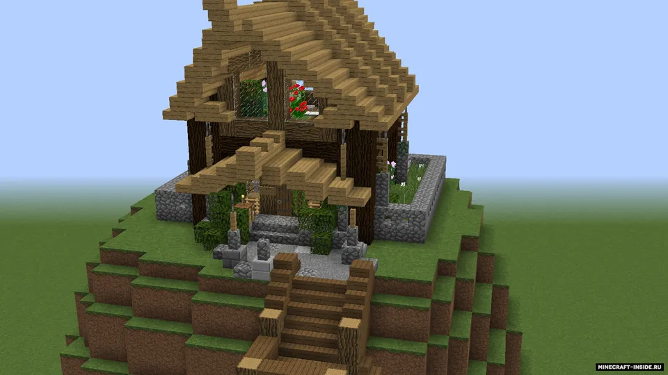 Tepalikdagi uy — Minecraft xarita, rasm 2