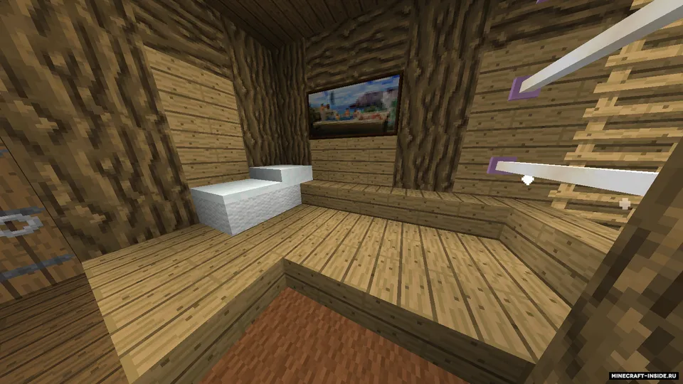 Tepalikdagi uy — Minecraft xarita, rasm 4