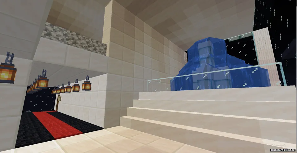 Super Hotel / Rqs maydonchali mehmonxona — Minecraft xarita, rasm 8