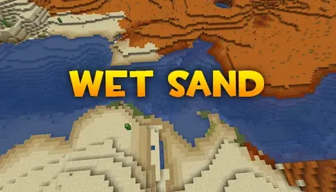 Wet sand
