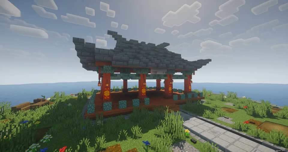 Samuraylar oroli — Minecraft xarita, rasm 2