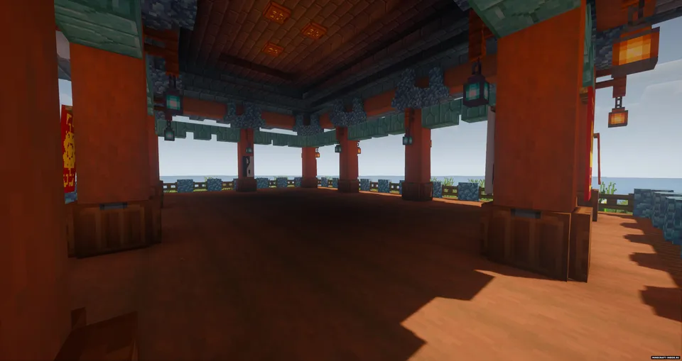 Samuraylar oroli — Minecraft xarita, rasm 3