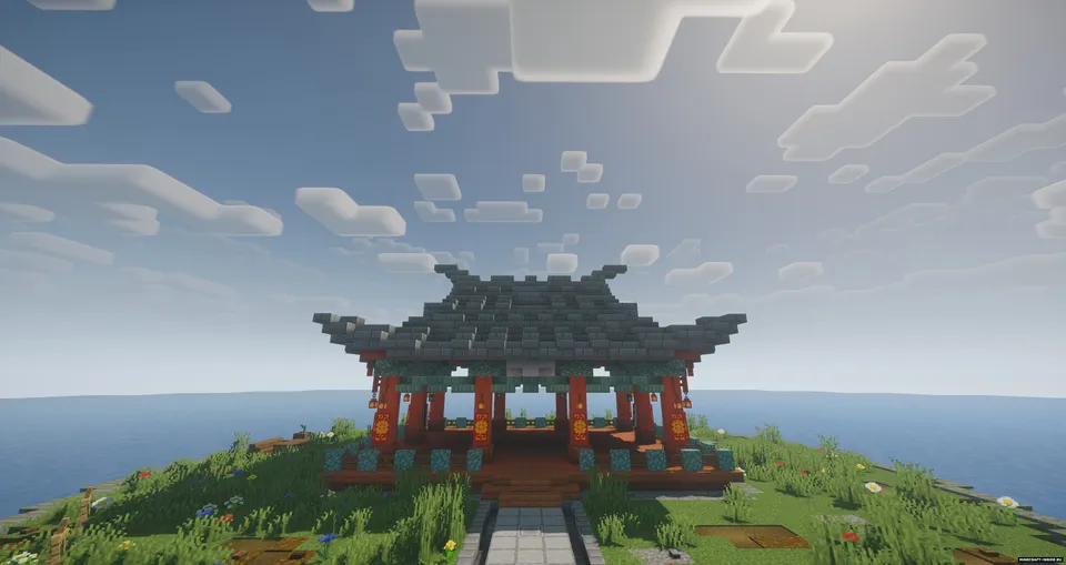 Samuraylar oroli — Minecraft xarita, rasm 4