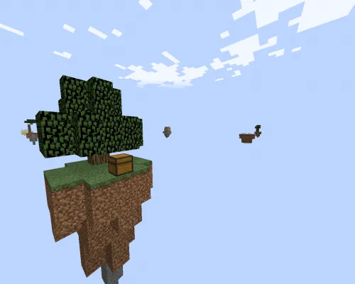 SkyBlock by MrSl1ke — Minecraft xarita, rasm 1
