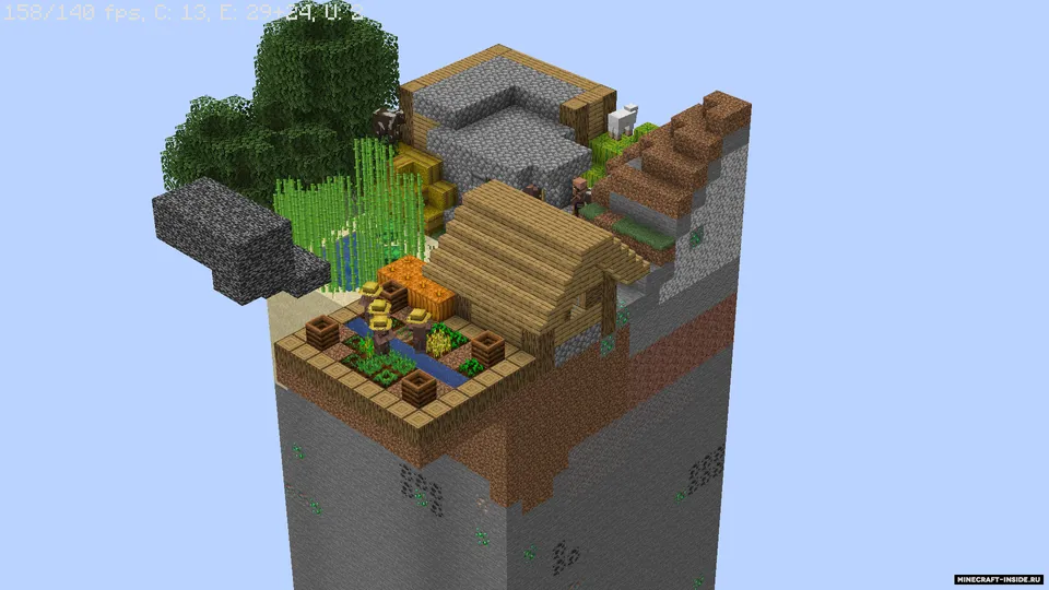 One chank — Minecraft xarita, rasm 2