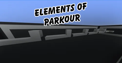 Elements of Parkour — Minecraft xarita, rasm 1