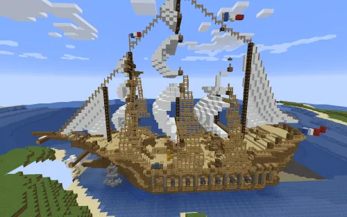 South Kingdom - White Citadel — Minecraft xarita, rasm 1