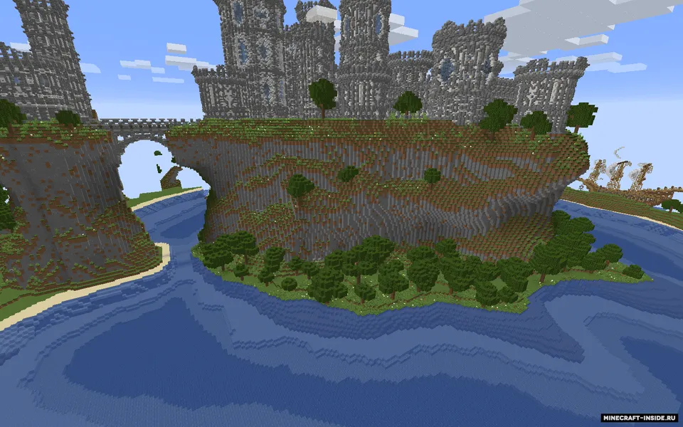 South Kingdom - White Citadel — Minecraft xarita, rasm 2