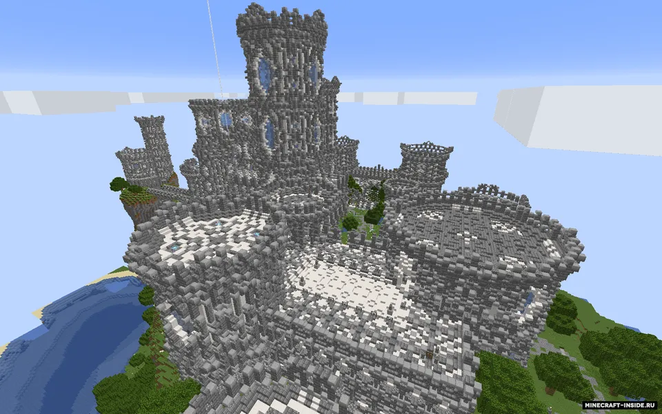 South Kingdom - White Citadel — Minecraft xarita, rasm 3