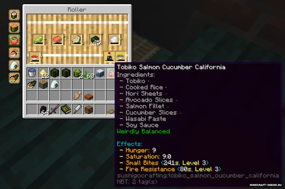 Sushi Go Crafting — Minecraft mod, rasm 3