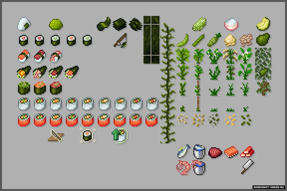 Sushi Go Crafting — Minecraft mod, rasm 4