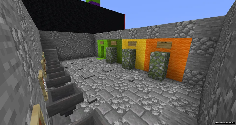Jungli sinovi — Minecraft xarita, rasm 8