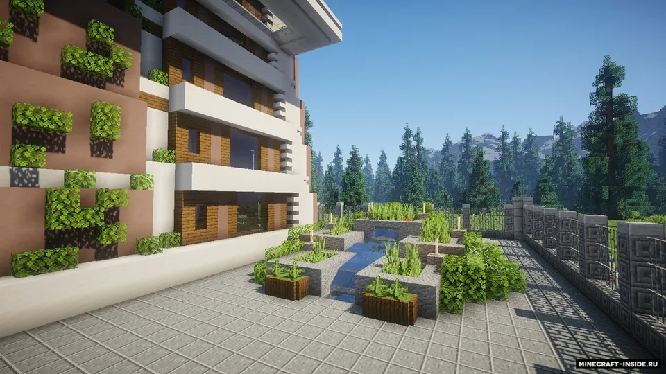 Pishiq-puqish yetkazilgan turar-joy mavzesi — Minecraft xarita, rasm 3