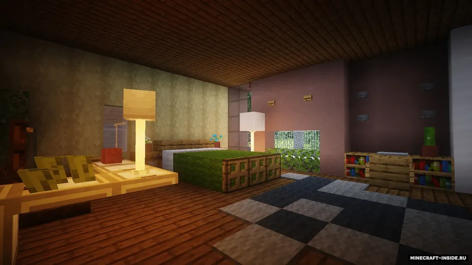 Pishiq-puqish yetkazilgan turar-joy mavzesi — Minecraft xarita, rasm 4