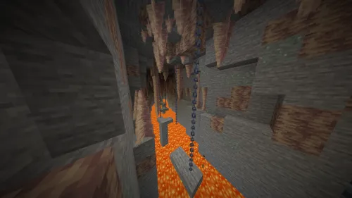 G'orlar bo'ylab parkur — Minecraft xarita, rasm 1