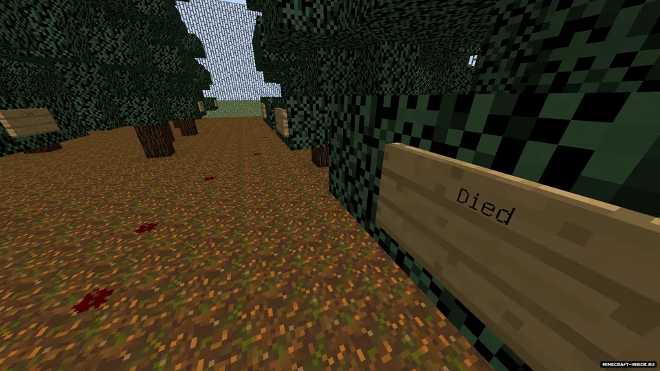 O'lim o'rmoni — Minecraft xarita, rasm 2