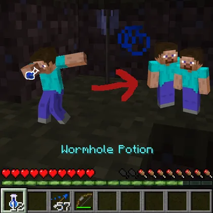 Wormhole Potions — Minecraft mod, rasm 1