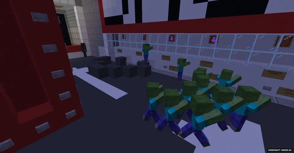 The appointment: WEB collapse — Minecraft xarita, rasm 2