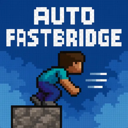 Auto Fastbridge — Minecraft mod, rasm 1